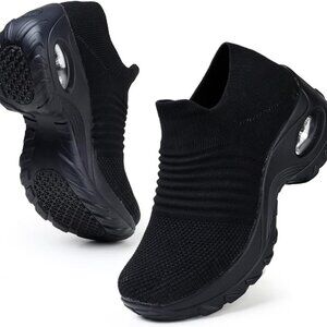 Women's Mesh Walking Shoes Non Slip Arch Support Lightweight for Plantar Fasciit